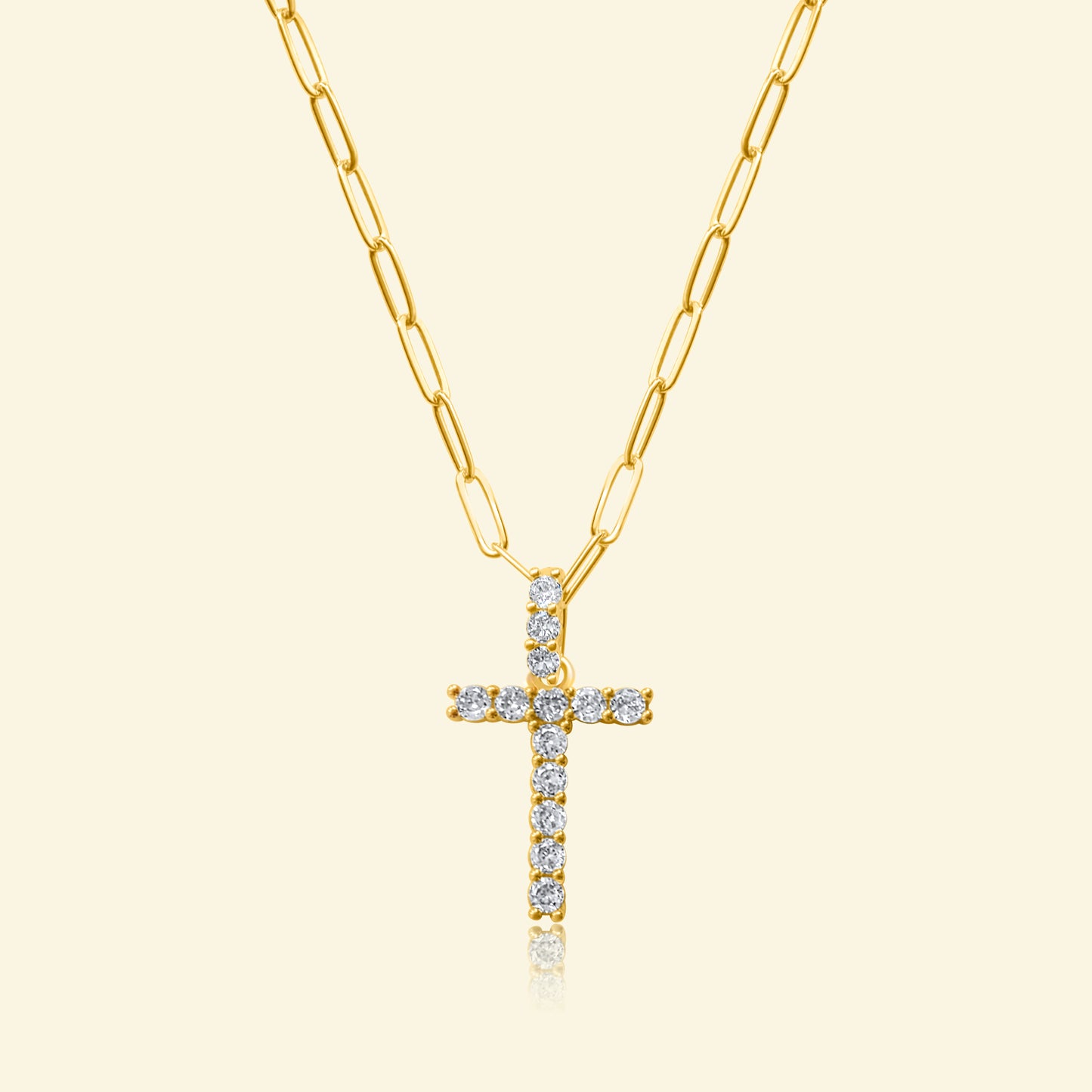 Diamond Studded Pavé Letter Necklace