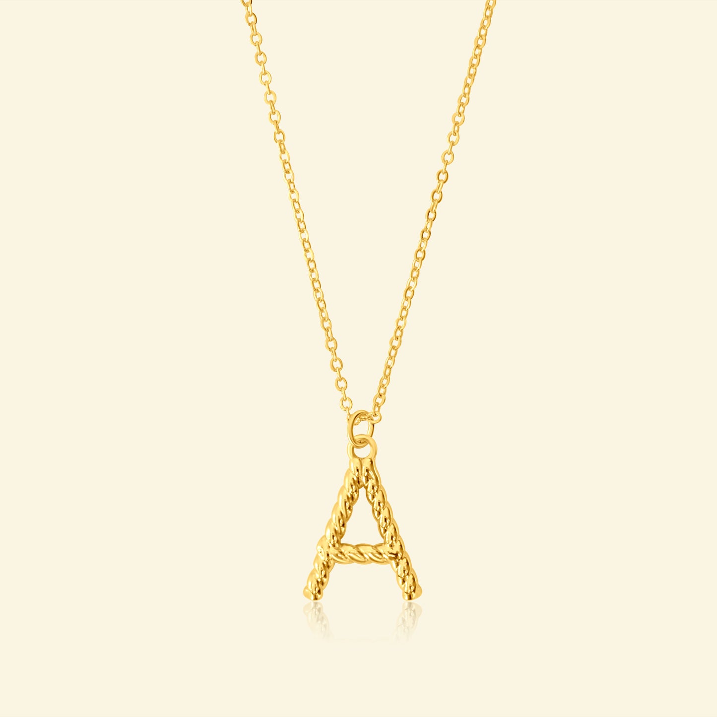 Colorful Bubble Letter Necklace