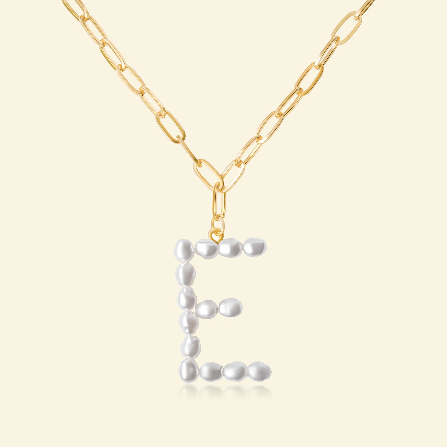 Freshwater Pearl Letter Necklace