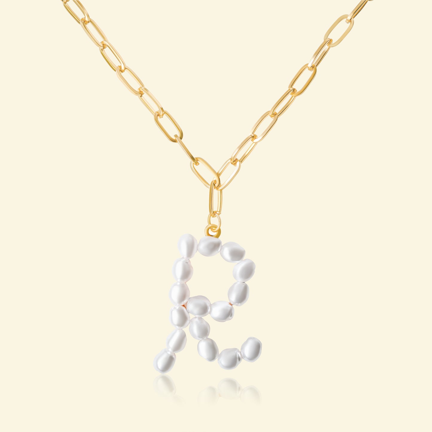 Freshwater Pearl Letter Necklace