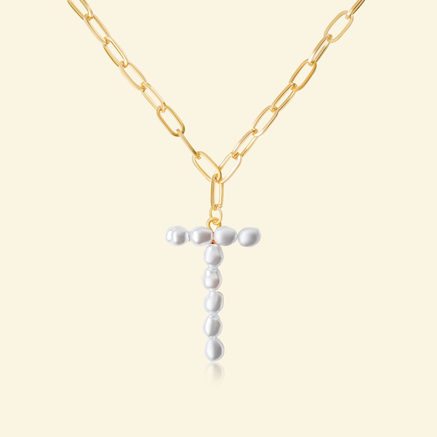 Freshwater Pearl Letter Necklace